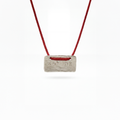 At Yafa necklace in sterling silver — handmade jewelry by BARSHA STUDIO