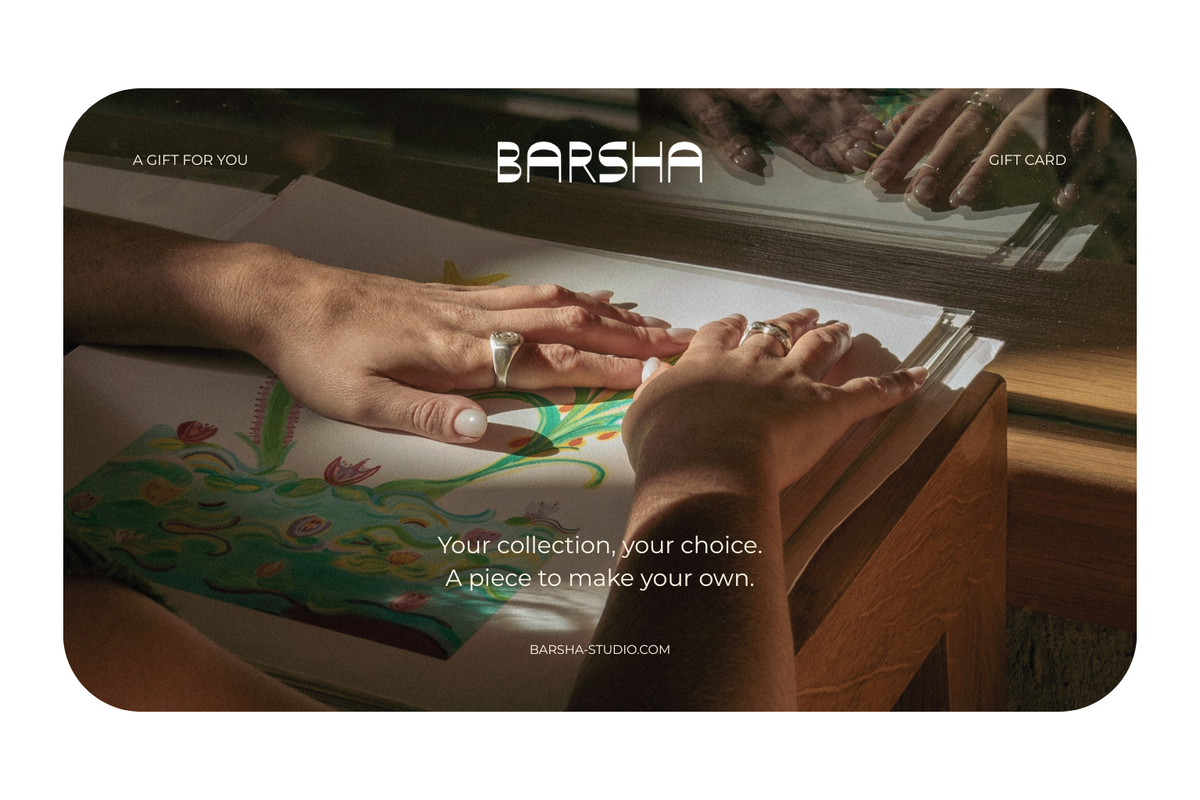 BARSHA Studio digital gift card — A gift for you
