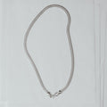 Bianca necklace in sterling silver — handmade jewelry by BARSHA STUDIO