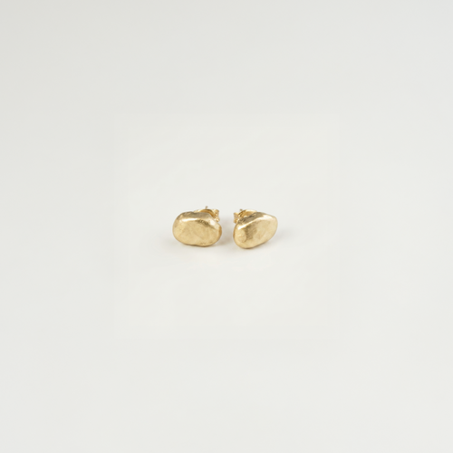 Boten earrings in 18K gold vermeil — handmade jewelry by BARSHA STUDIO