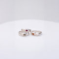 Colored Stone ring in sterling silver — handmade jewelry by BARSHA STUDIO