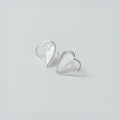Diana earrings in sterling silver — handmade jewelry by BARSHA STUDIO