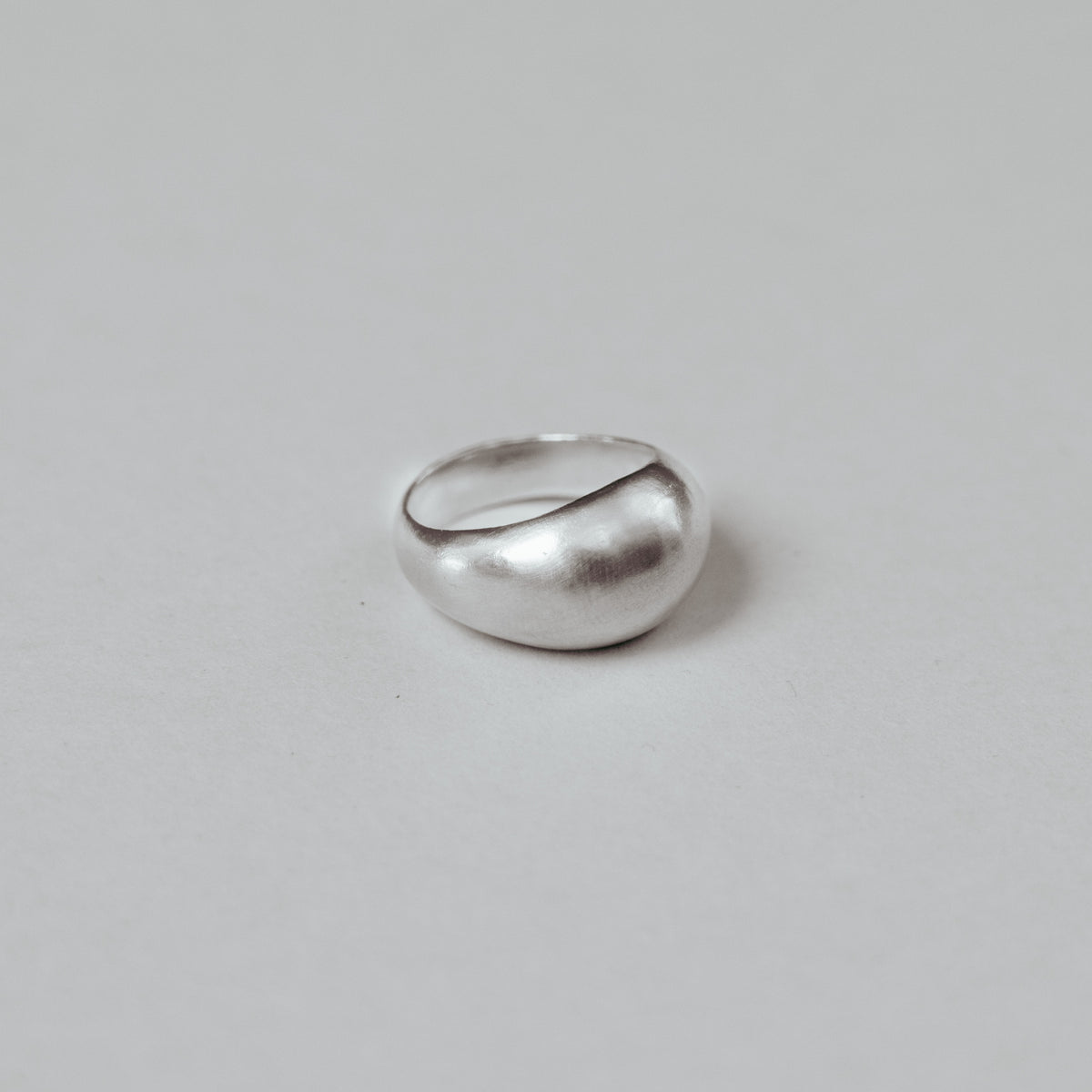 Don ring in sterling silver — handmade jewelry by BARSHA STUDIO