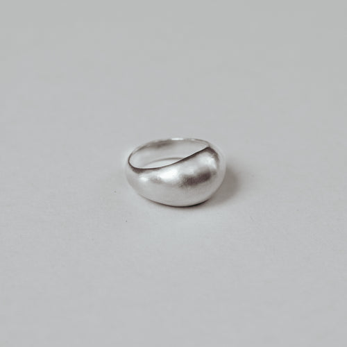 Don ring in sterling silver — handmade jewelry by BARSHA STUDIO