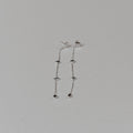 Eloise earrings in sterling silver — handmade jewelry by BARSHA STUDIO