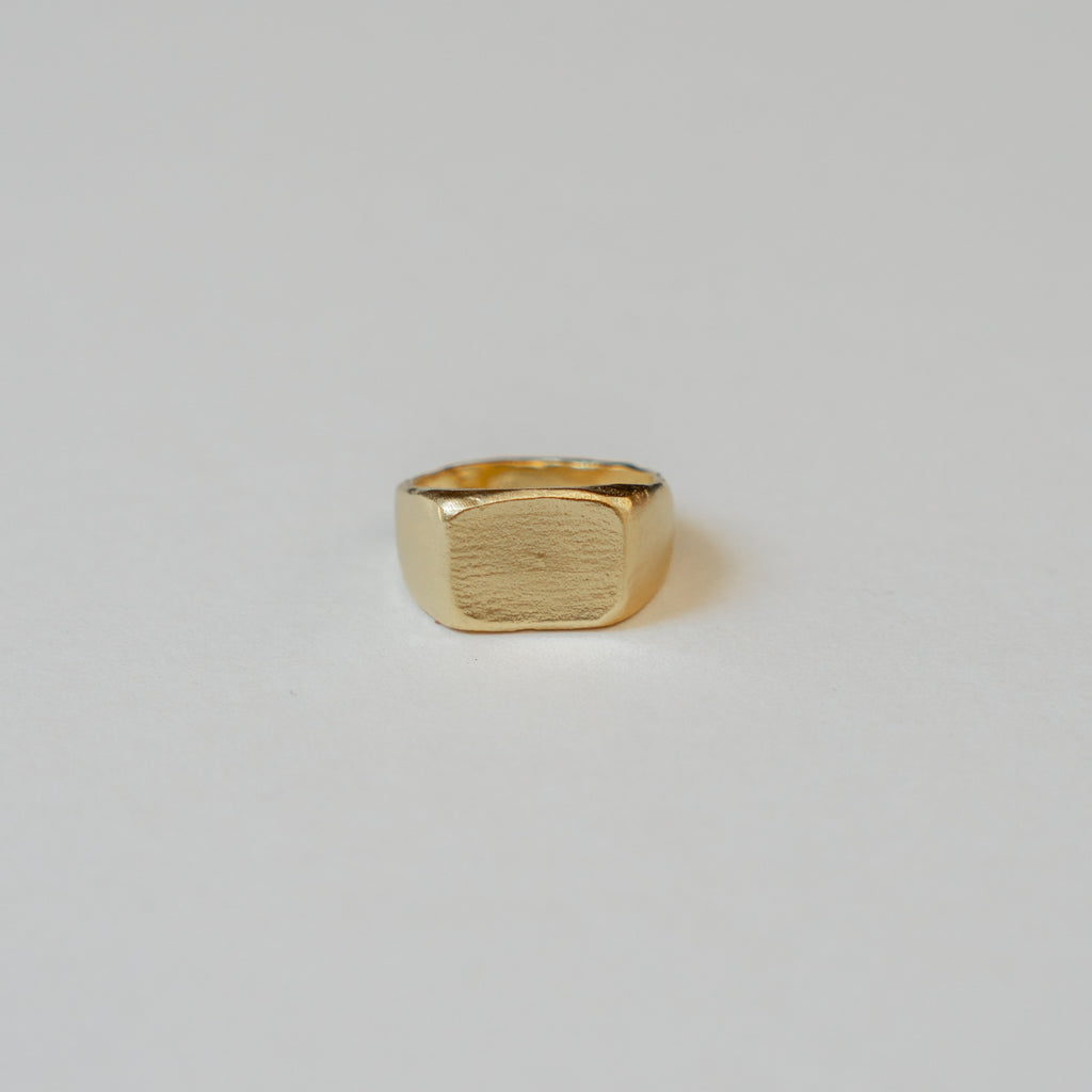 Emi ring in 18K gold vermeil — handmade jewelry by BARSHA STUDIO