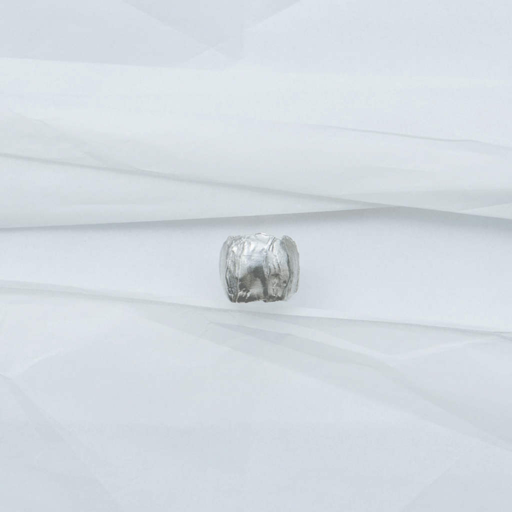 Eve ring in sterling silver — handmade jewelry by BARSHA STUDIO