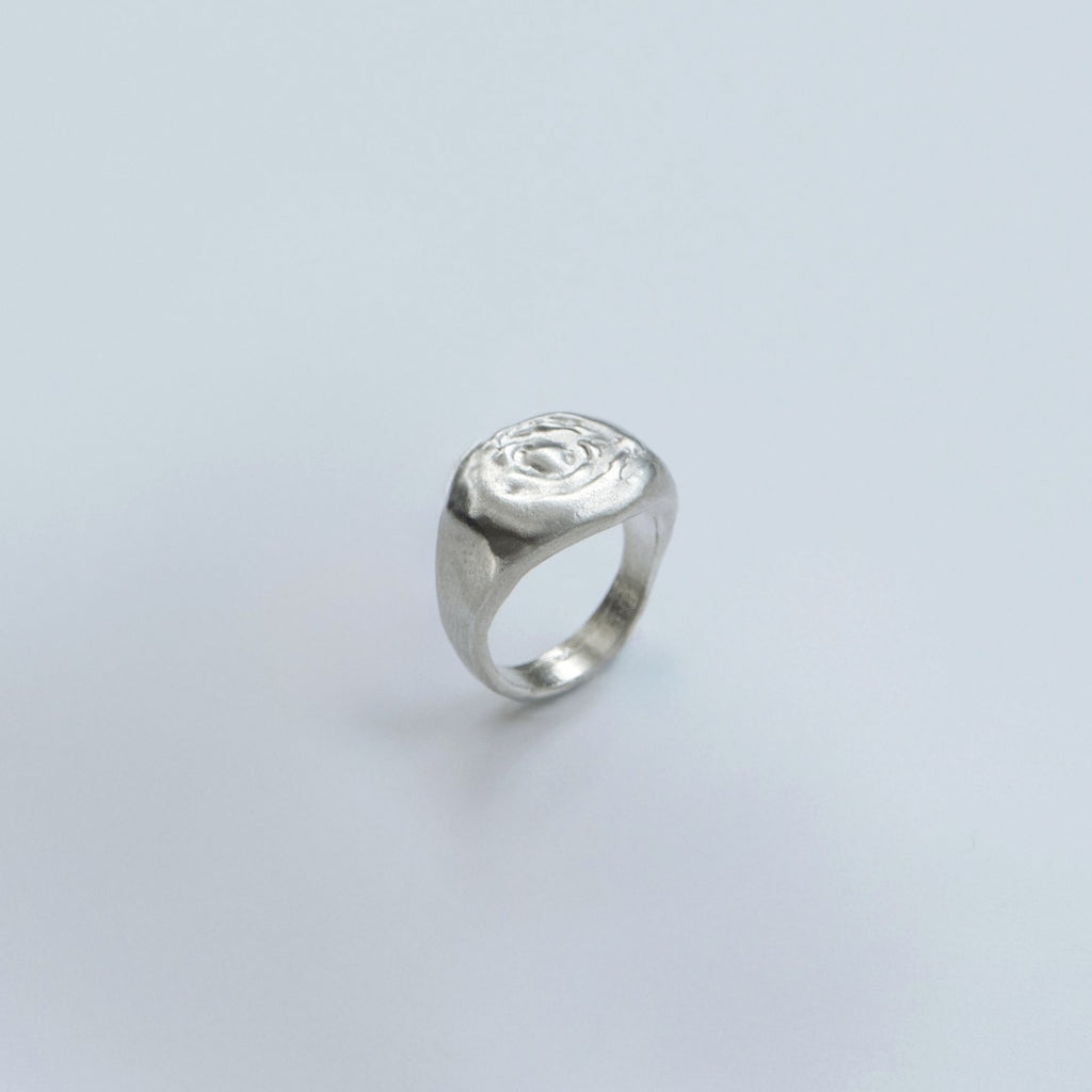 Maggie ring in sterling silver — handmade jewelry by BARSHA STUDIO