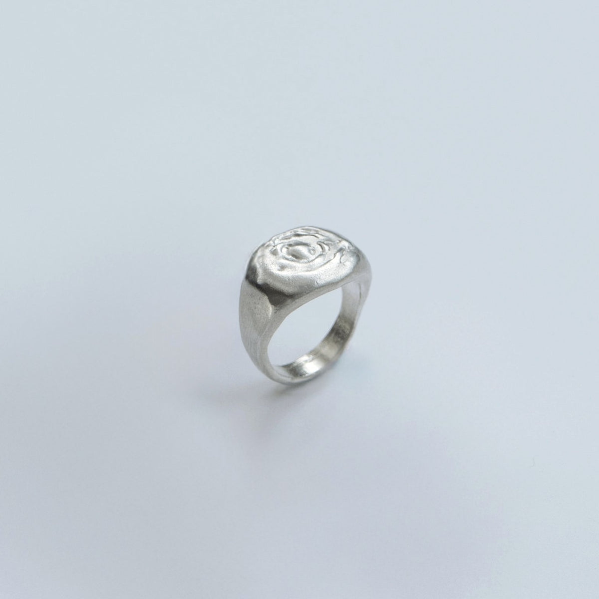 Maggie ring in sterling silver — handmade jewelry by BARSHA STUDIO