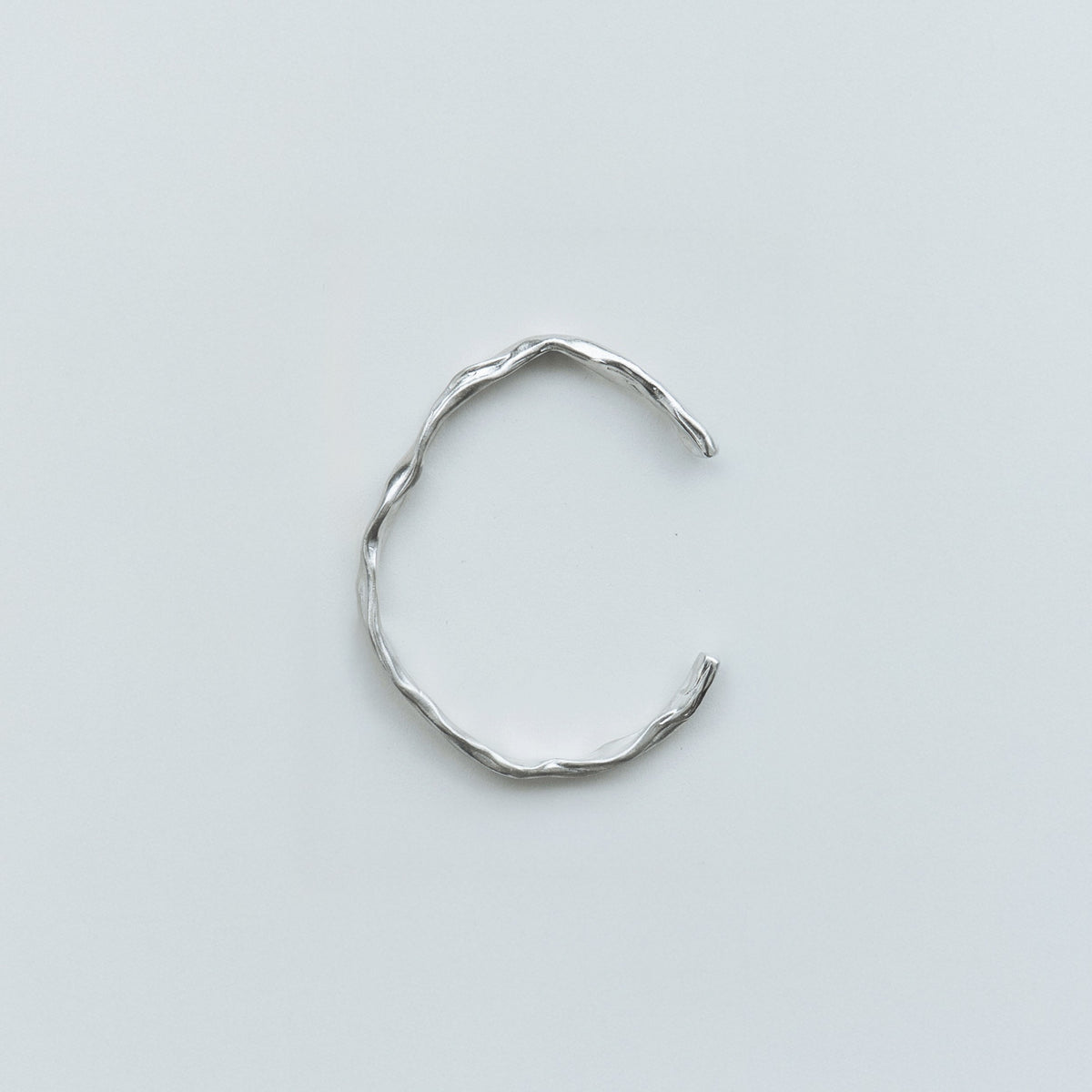 Oro bracelet in sterling silver — handmade jewelry by BARSHA STUDIO