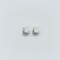 Polly earrings in sterling silver — handmade jewelry by BARSHA STUDIO