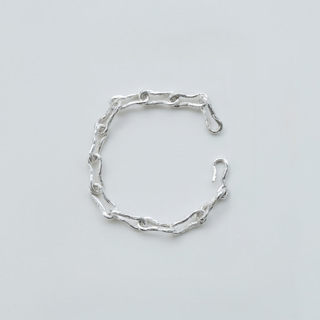 Richie bracelet in sterling silver — handmade jewelry by BARSHA STUDIO