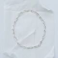 Richie necklace in sterling silver — handmade jewelry by BARSHA STUDIO