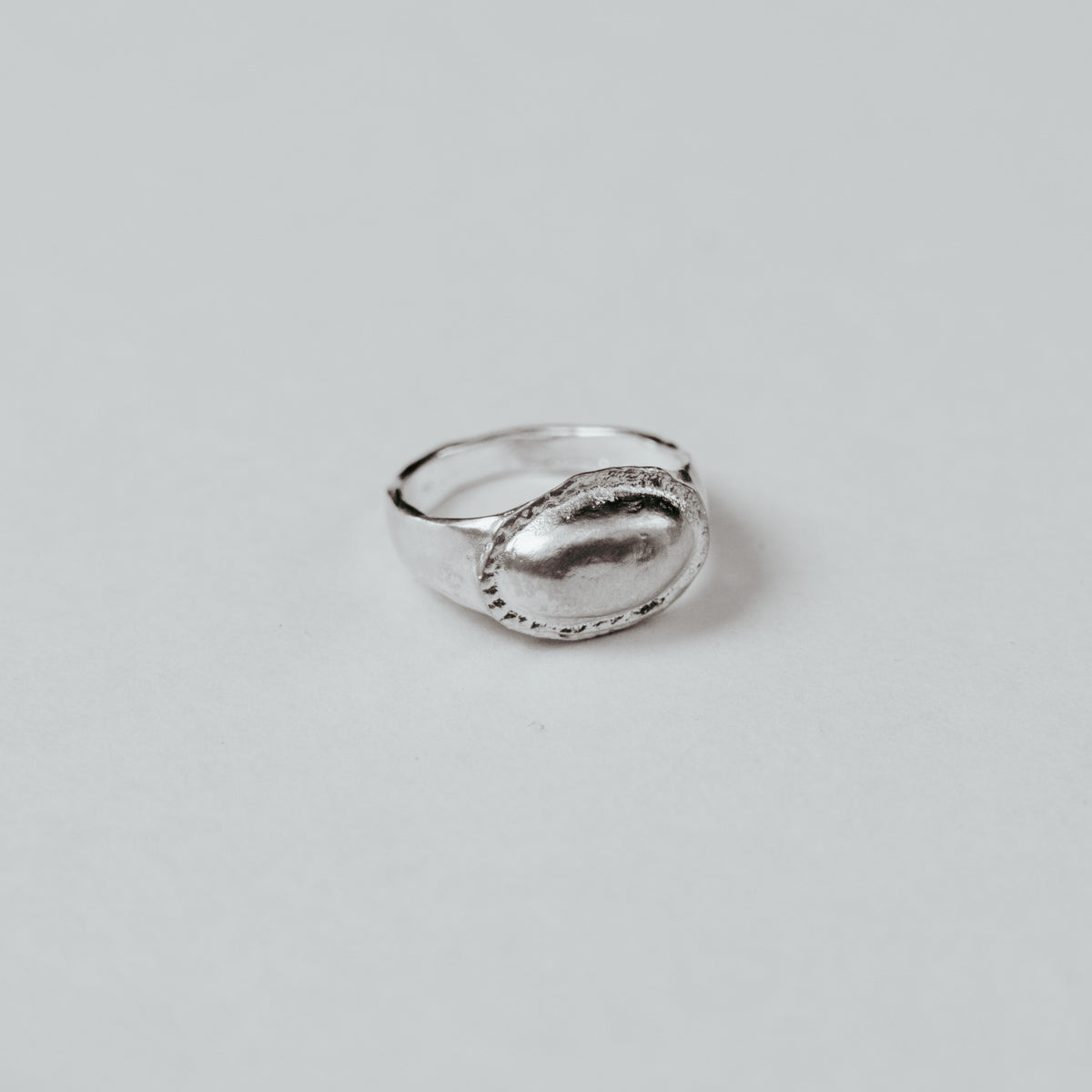 Sena ring in sterling silver — handmade jewelry by BARSHA STUDIO